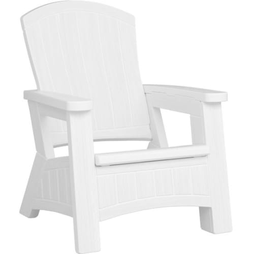 White plastic adirondack sale